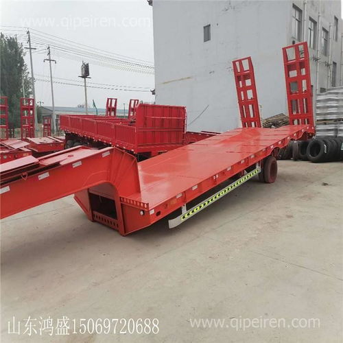 梁山業(yè)駿爬梯購(gòu)機(jī)低平板半掛車(chē)載重、價(jià)格及配件廠(chǎng)家全解析